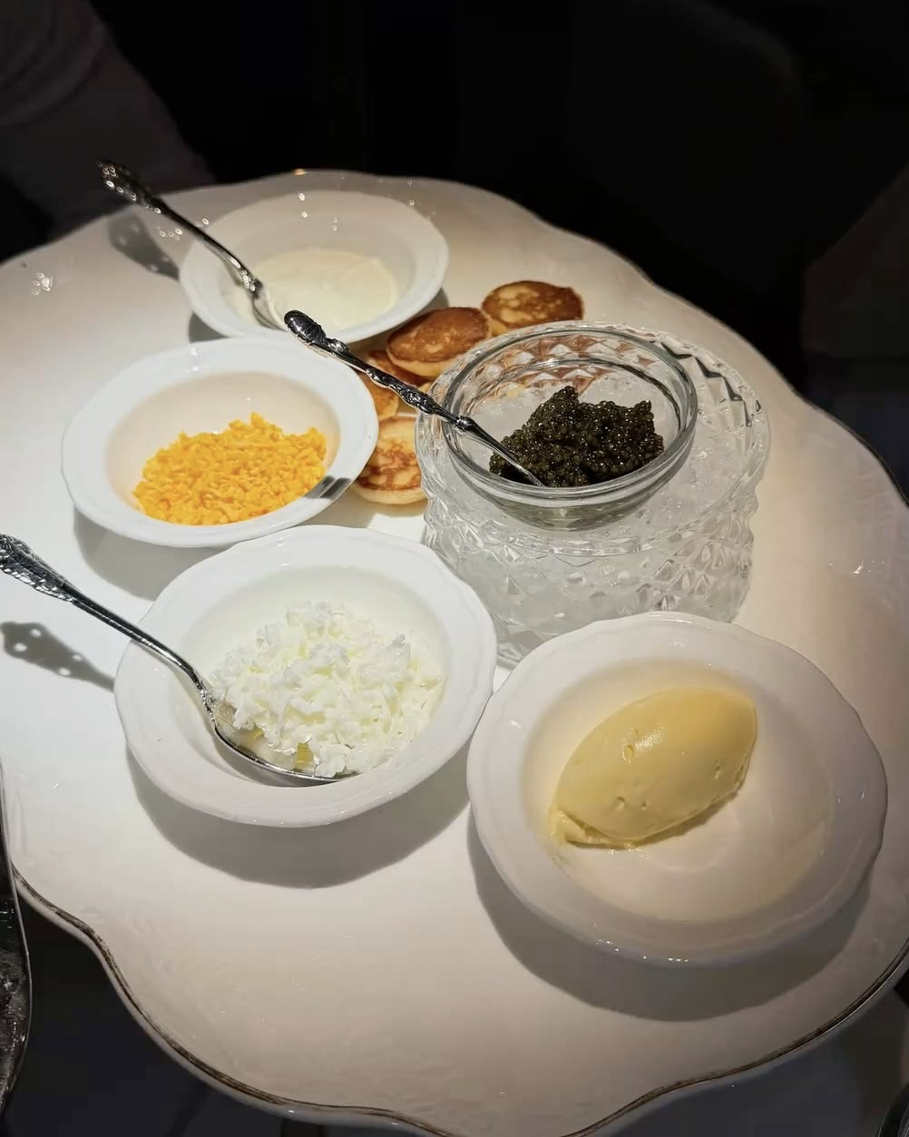 Traditional Caviar Service
